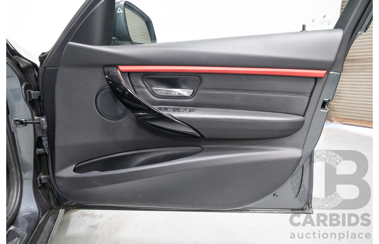 11/2015 BMW 320D Sport Line F30 MY15 UPGRADE 4D Sedan Mineral Grey Metallic Turbo Diesel 2.0L