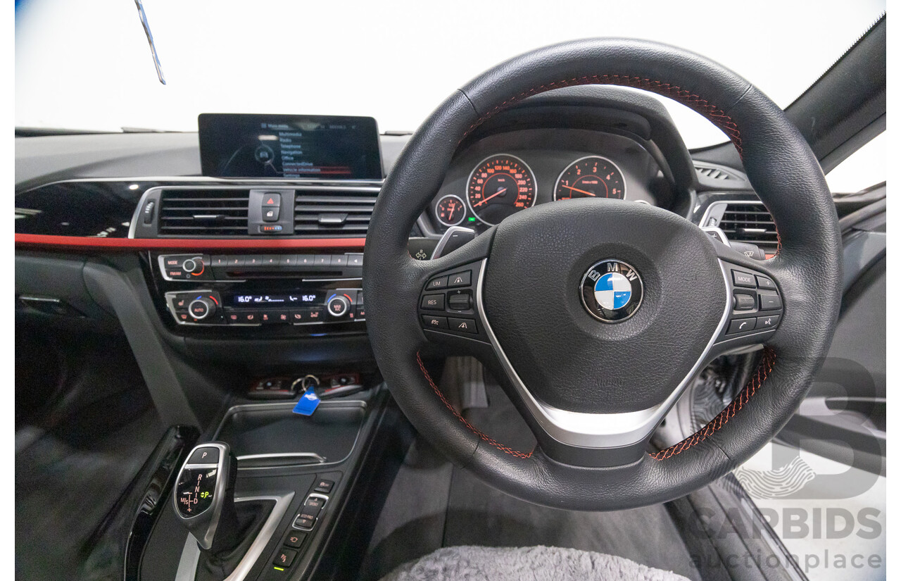 11/2015 BMW 320D Sport Line F30 MY15 UPGRADE 4D Sedan Mineral Grey Metallic Turbo Diesel 2.0L