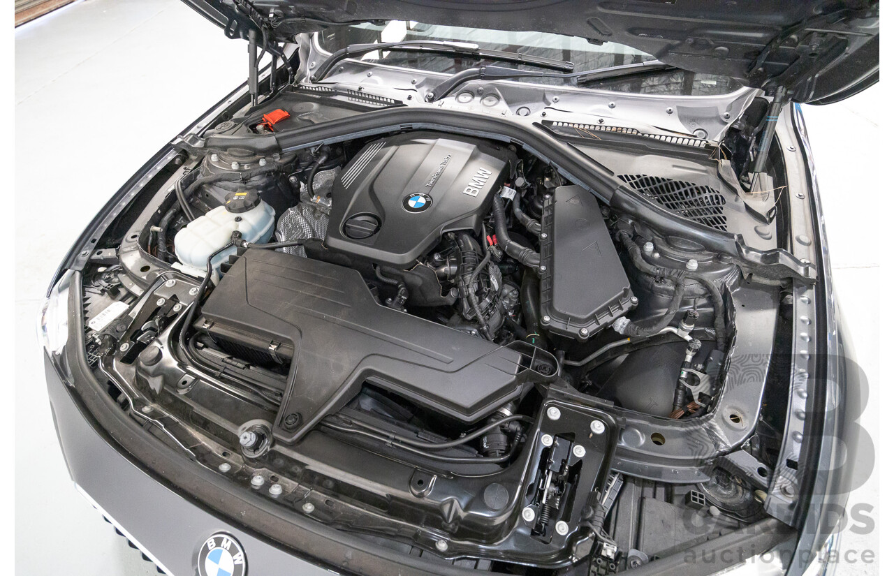 11/2015 BMW 320D Sport Line F30 MY15 UPGRADE 4D Sedan Mineral Grey Metallic Turbo Diesel 2.0L