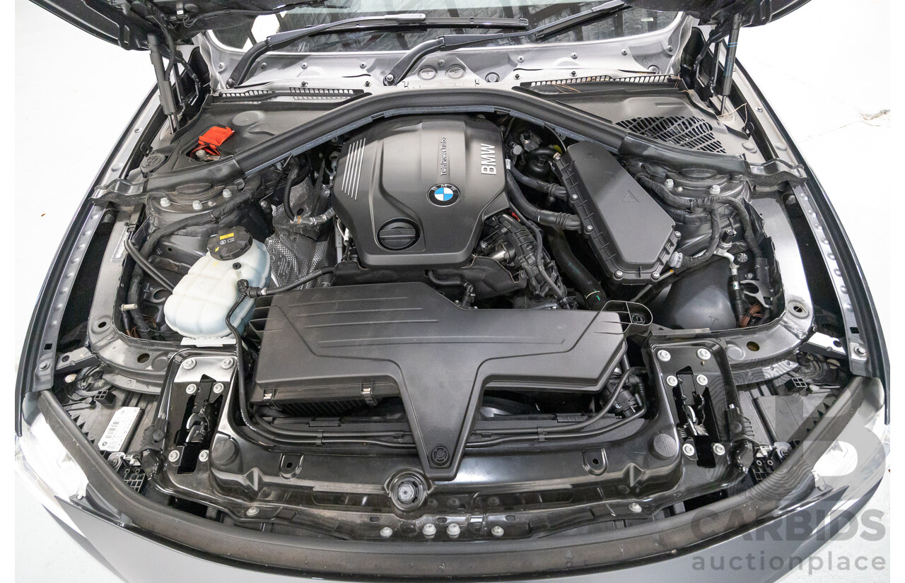 11/2015 BMW 320D Sport Line F30 MY15 UPGRADE 4D Sedan Mineral Grey Metallic Turbo Diesel 2.0L
