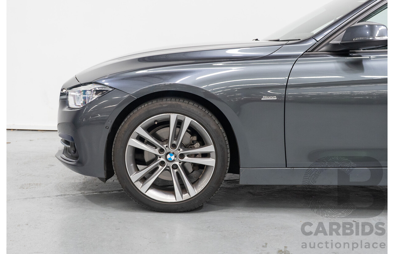 11/2015 BMW 320D Sport Line F30 MY15 UPGRADE 4D Sedan Mineral Grey Metallic Turbo Diesel 2.0L