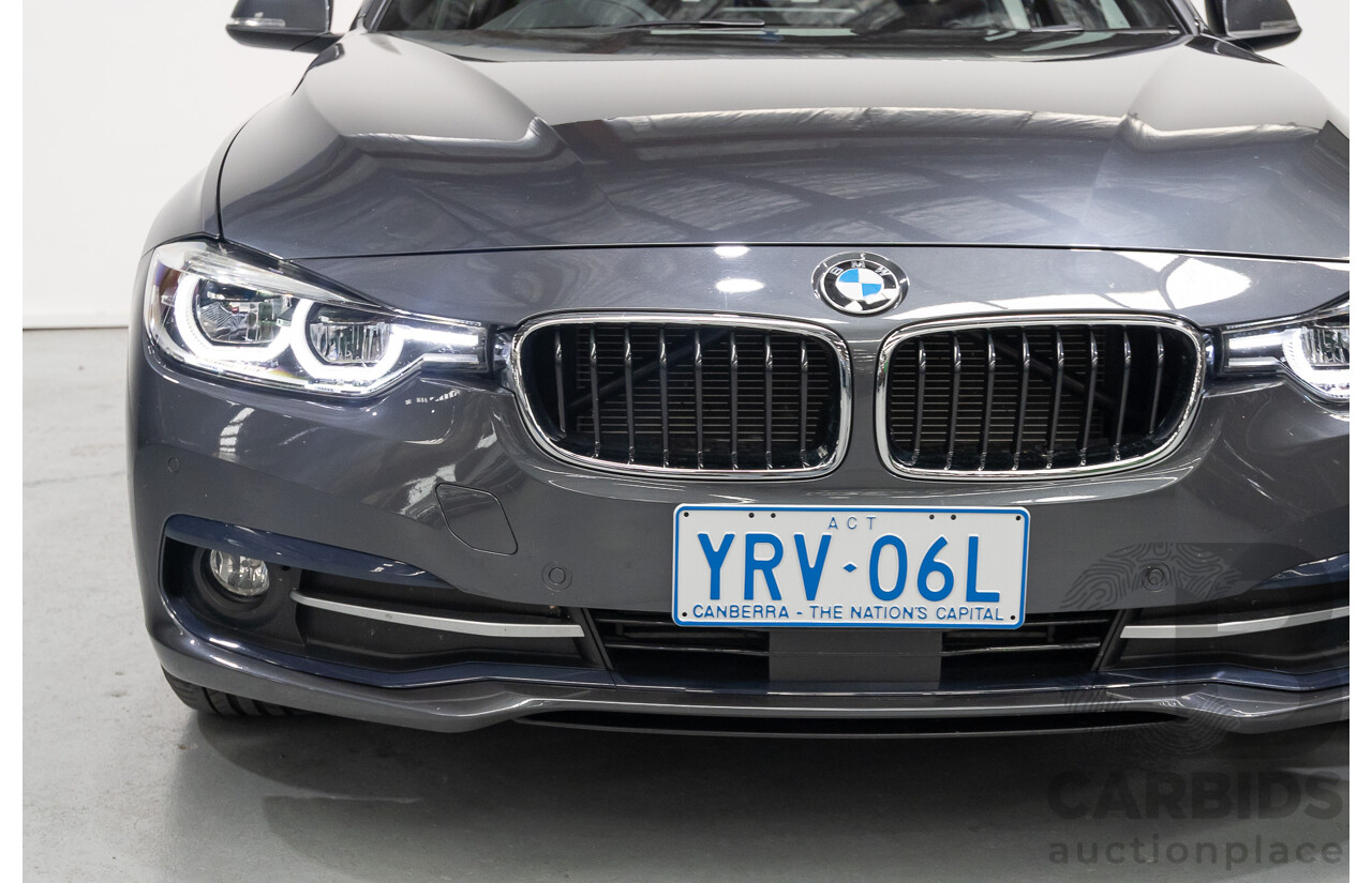11/2015 BMW 320D Sport Line F30 MY15 UPGRADE 4D Sedan Mineral Grey Metallic Turbo Diesel 2.0L