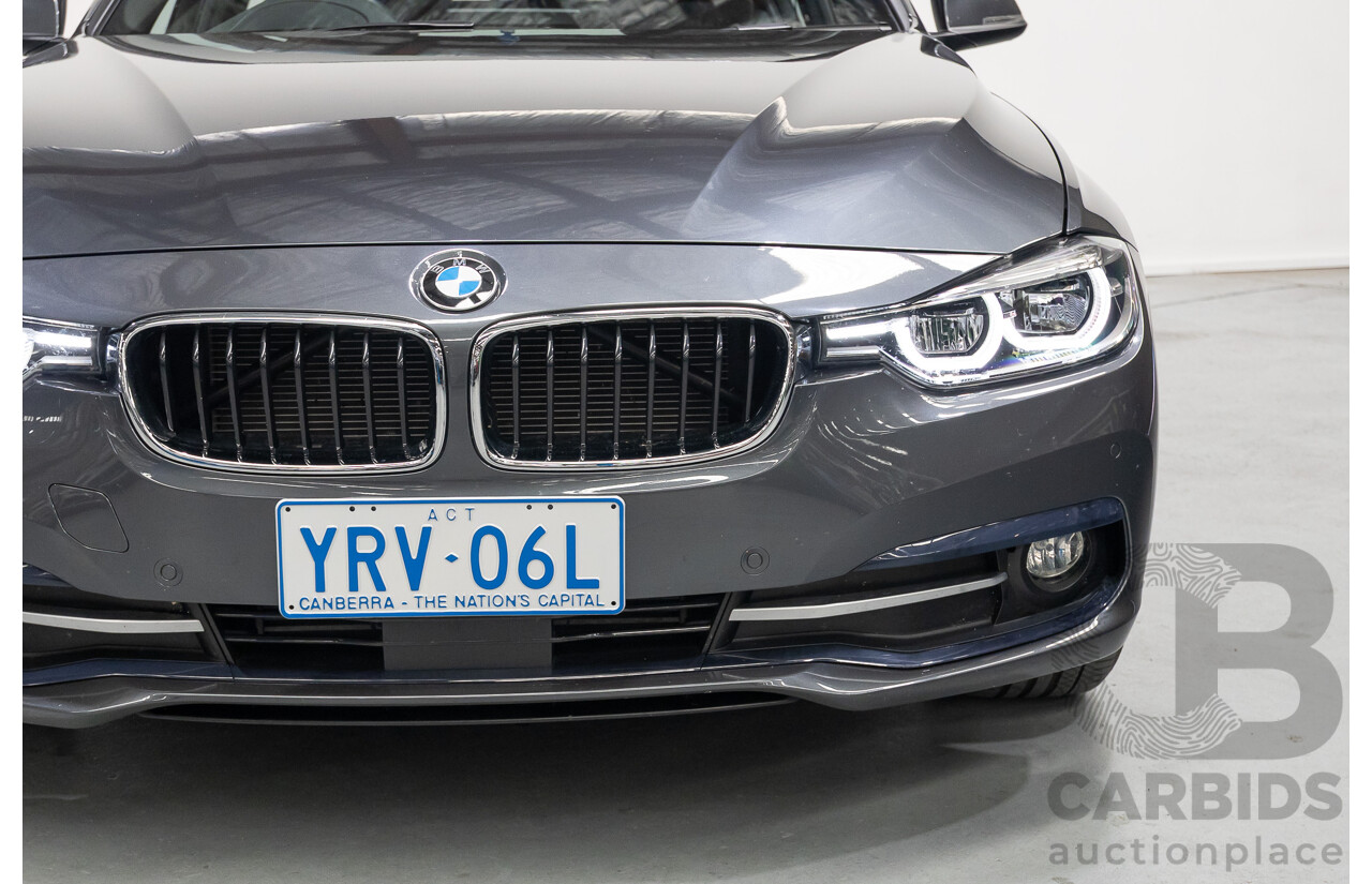 11/2015 BMW 320D Sport Line F30 MY15 UPGRADE 4D Sedan Mineral Grey Metallic Turbo Diesel 2.0L