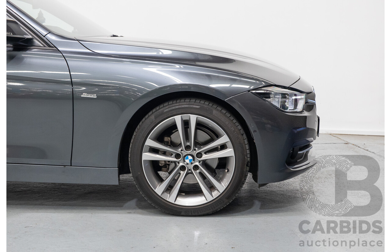 11/2015 BMW 320D Sport Line F30 MY15 UPGRADE 4D Sedan Mineral Grey Metallic Turbo Diesel 2.0L