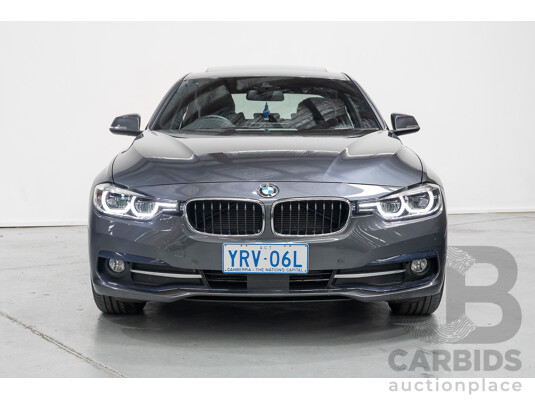 11/2015 BMW 320D Sport Line F30 MY15 UPGRADE 4D Sedan Mineral Grey Metallic Turbo Diesel 2.0L