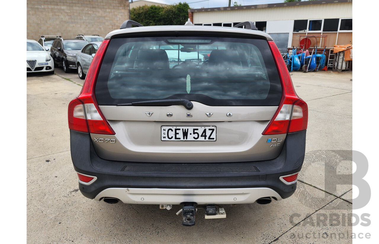 04/2012 Volvo Xc70 D5 BZ MY12 4d Wagon Beige 2.4L