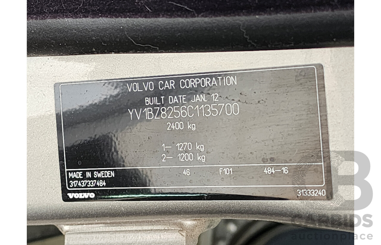 04/2012 Volvo Xc70 D5 BZ MY12 4d Wagon Beige 2.4L