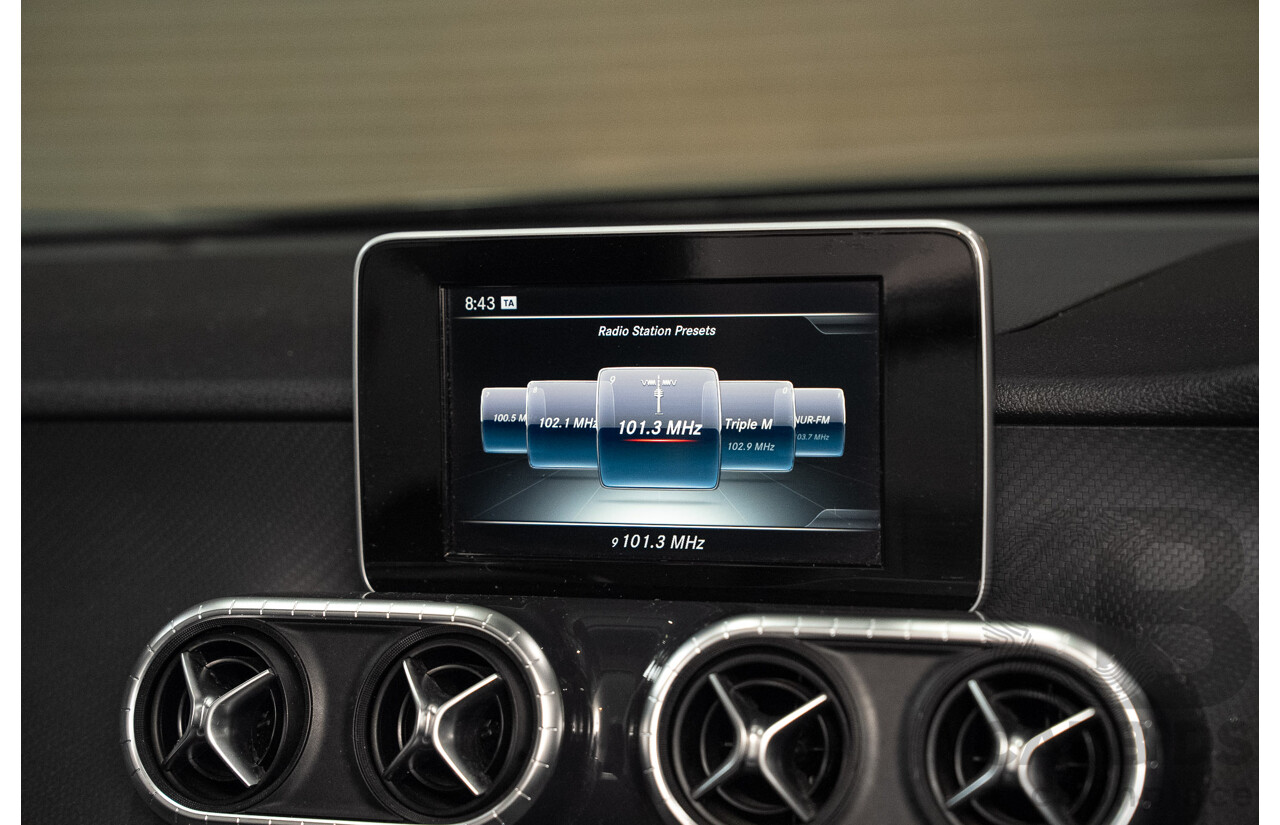 06/2020 Mercedes Benz X250d Pure (4x4) 470 4d Dual Cab P/Up Rock Grey Metallic Twin Turbo Diesel 2.3L