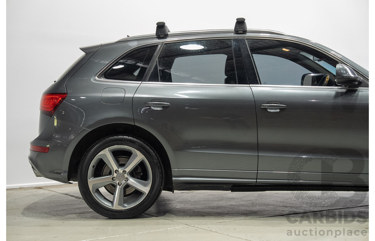 01/2013 Audi Q5 3.0 TDI Quattro (AWD) 8R MY13 4d Wagon Daytona Grey Pearl Turbo Diesel V6 3.0L
