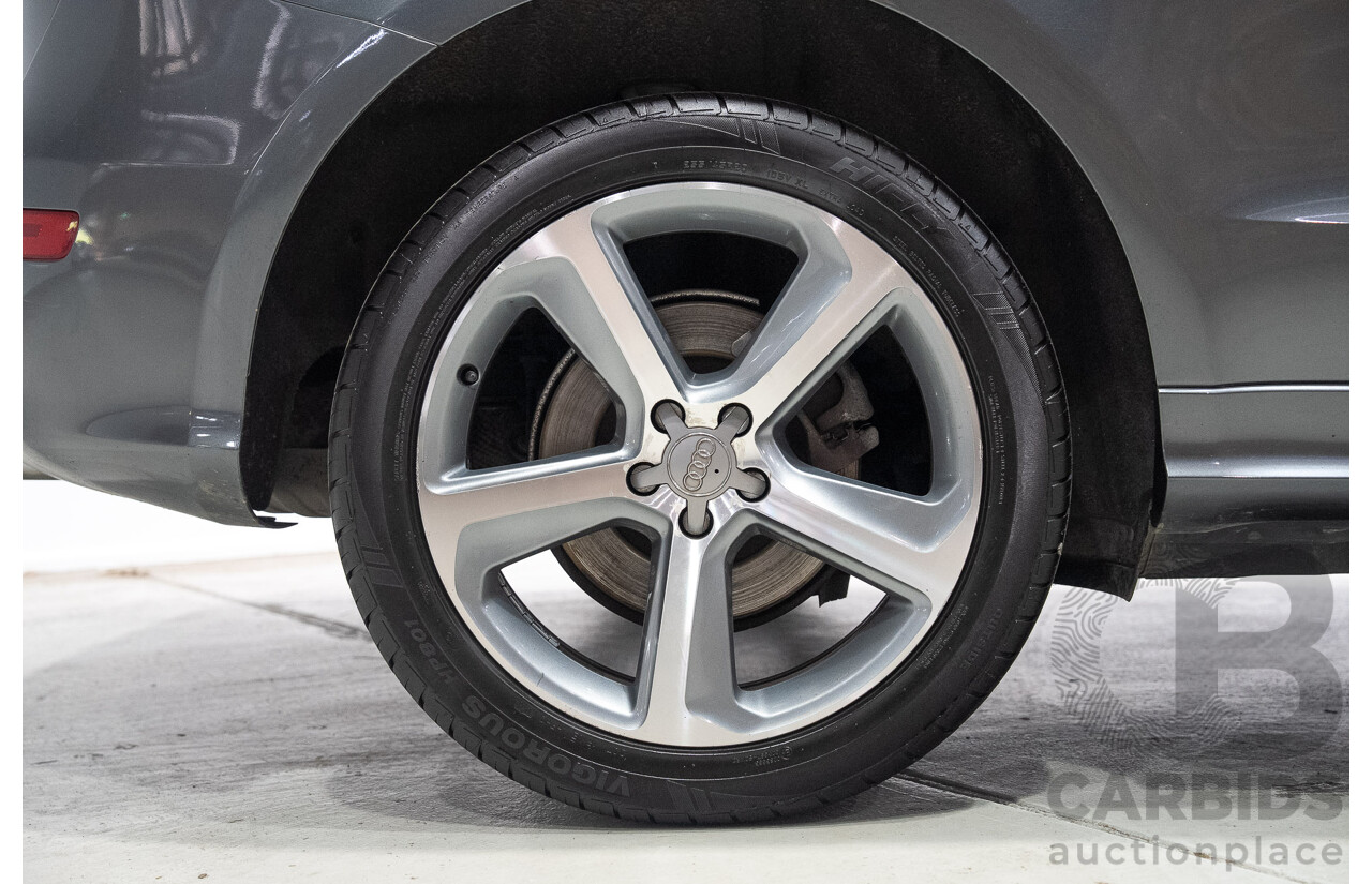 01/2013 Audi Q5 3.0 TDI Quattro (AWD) 8R MY13 4d Wagon Daytona Grey Pearl Turbo Diesel V6 3.0L