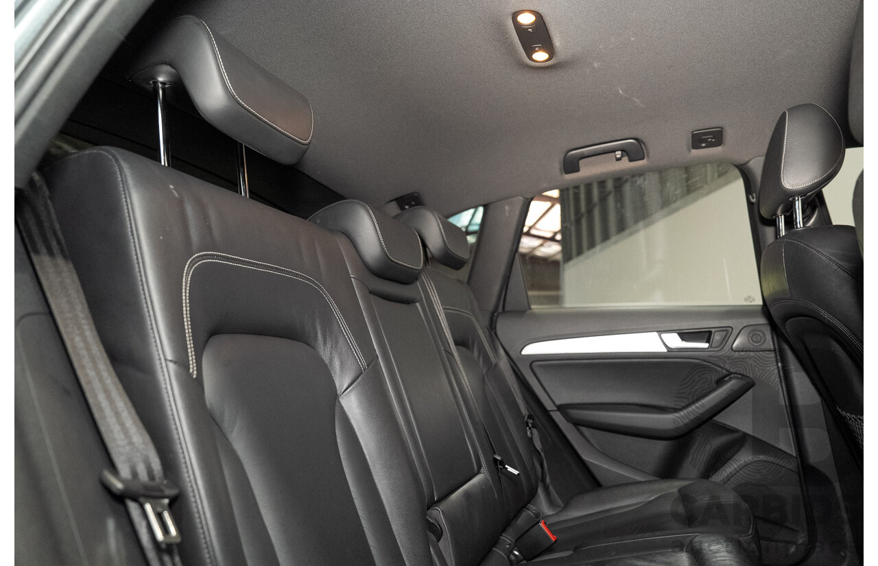 01/2013 Audi Q5 3.0 TDI Quattro (AWD) 8R MY13 4d Wagon Daytona Grey Pearl Turbo Diesel V6 3.0L