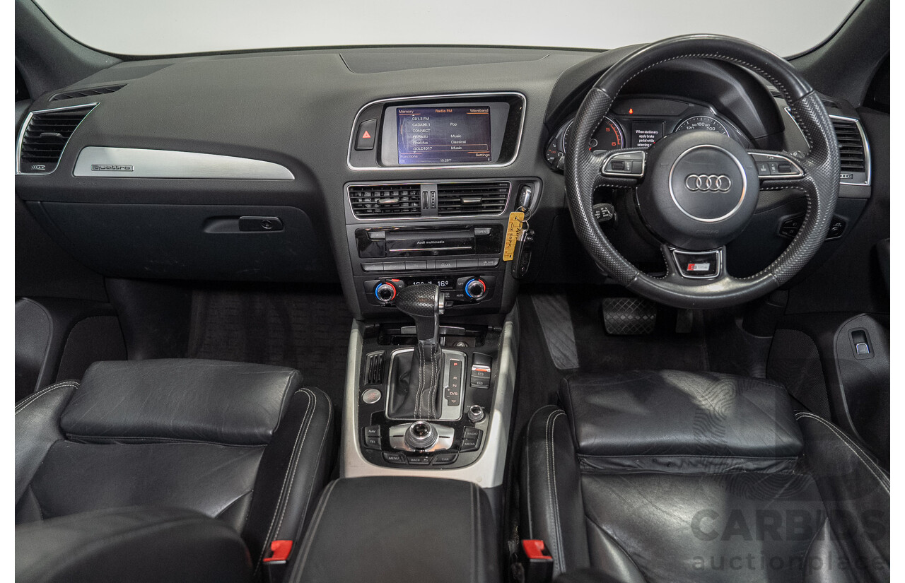 01/2013 Audi Q5 3.0 TDI Quattro (AWD) 8R MY13 4d Wagon Daytona Grey Pearl Turbo Diesel V6 3.0L
