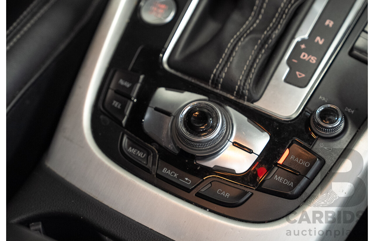 01/2013 Audi Q5 3.0 TDI Quattro (AWD) 8R MY13 4d Wagon Daytona Grey Pearl Turbo Diesel V6 3.0L