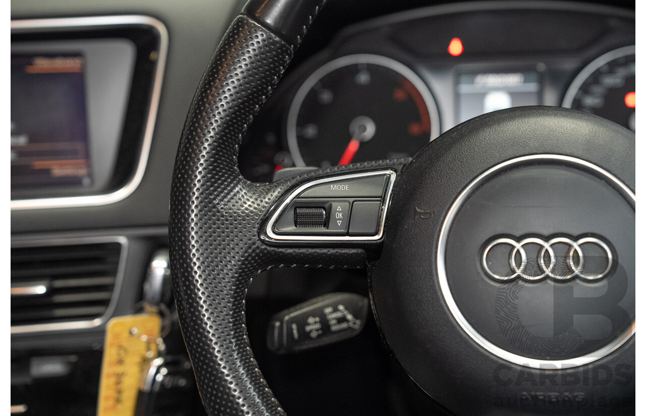 01/2013 Audi Q5 3.0 TDI Quattro (AWD) 8R MY13 4d Wagon Daytona Grey Pearl Turbo Diesel V6 3.0L