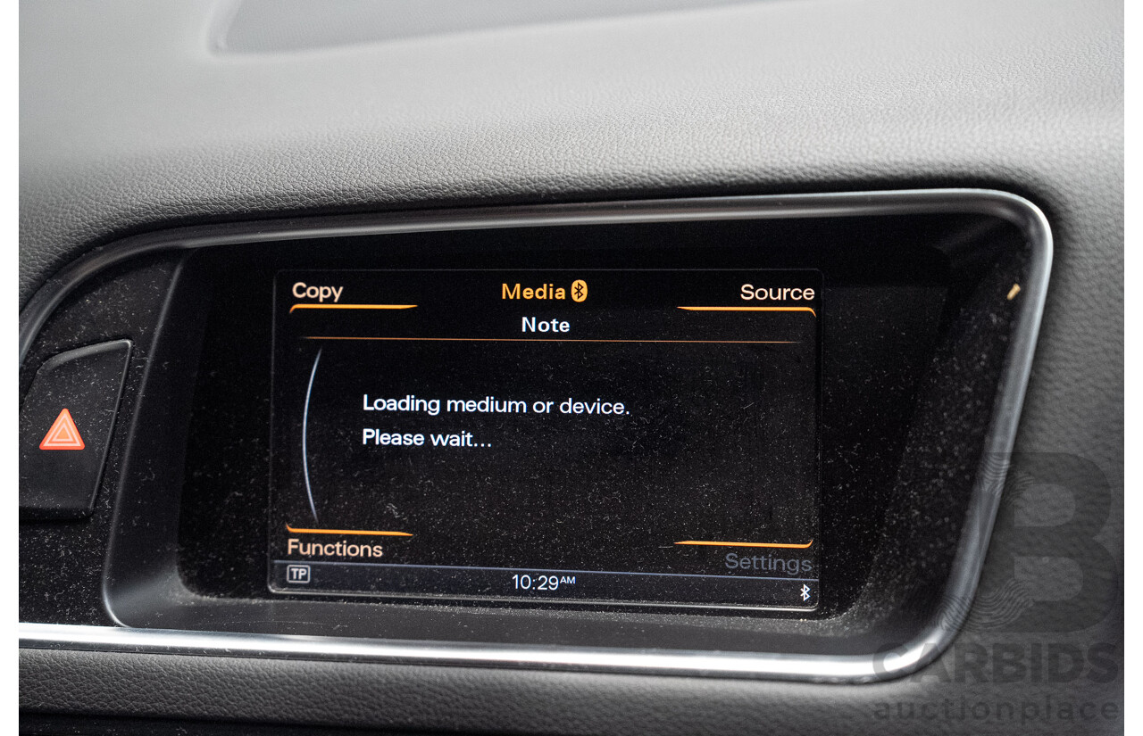 01/2013 Audi Q5 3.0 TDI Quattro (AWD) 8R MY13 4d Wagon Daytona Grey Pearl Turbo Diesel V6 3.0L