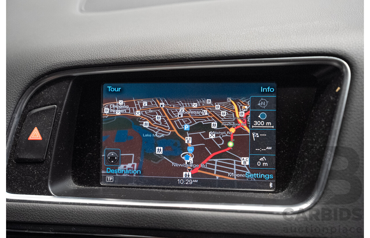 01/2013 Audi Q5 3.0 TDI Quattro (AWD) 8R MY13 4d Wagon Daytona Grey Pearl Turbo Diesel V6 3.0L