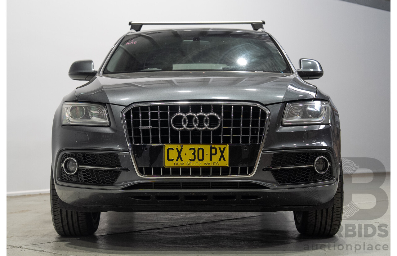 01/2013 Audi Q5 3.0 TDI Quattro (AWD) 8R MY13 4d Wagon Daytona Grey Pearl Turbo Diesel V6 3.0L