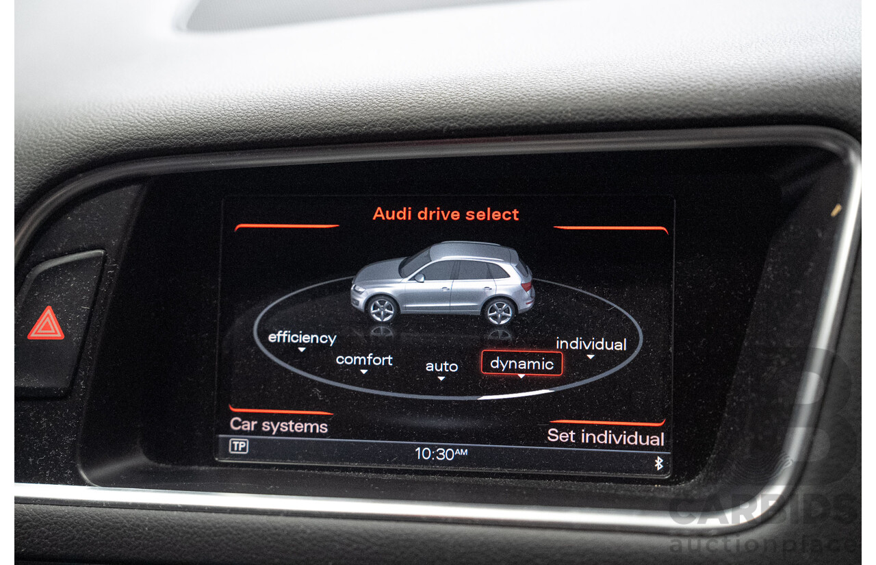 01/2013 Audi Q5 3.0 TDI Quattro (AWD) 8R MY13 4d Wagon Daytona Grey Pearl Turbo Diesel V6 3.0L