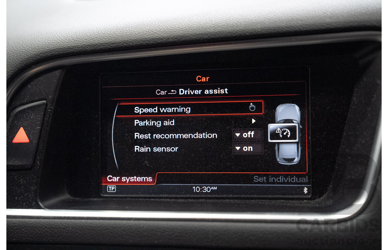 01/2013 Audi Q5 3.0 TDI Quattro (AWD) 8R MY13 4d Wagon Daytona Grey Pearl Turbo Diesel V6 3.0L