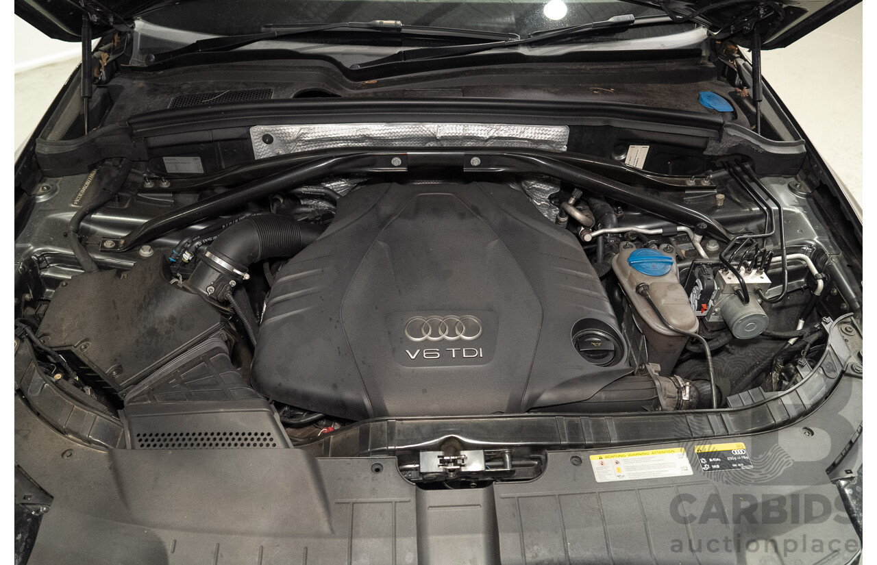 01/2013 Audi Q5 3.0 TDI Quattro (AWD) 8R MY13 4d Wagon Daytona Grey Pearl Turbo Diesel V6 3.0L
