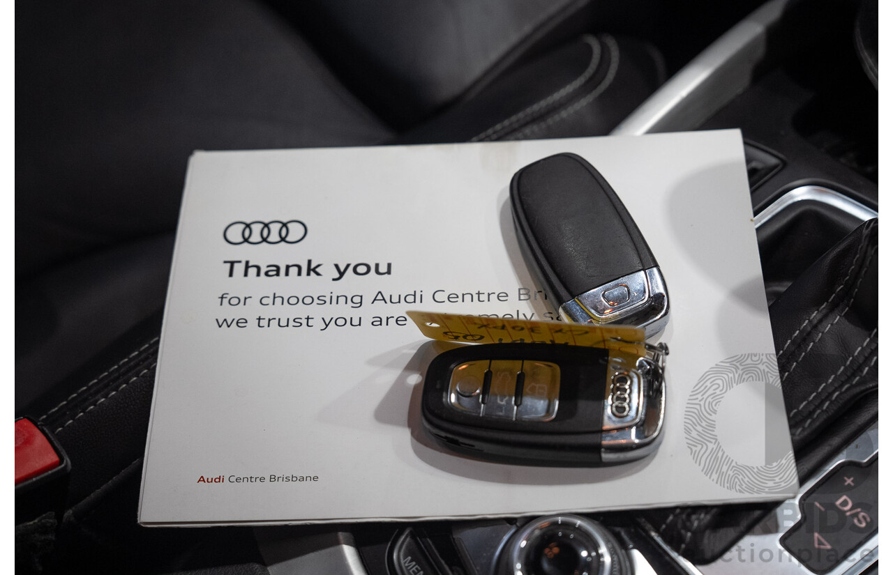 01/2013 Audi Q5 3.0 TDI Quattro (AWD) 8R MY13 4d Wagon Daytona Grey Pearl Turbo Diesel V6 3.0L