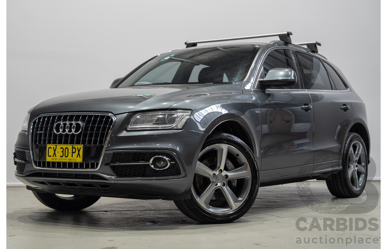 01/2013 Audi Q5 3.0 TDI Quattro (AWD) 8R MY13 4d Wagon Daytona Grey Pearl Turbo Diesel V6 3.0L