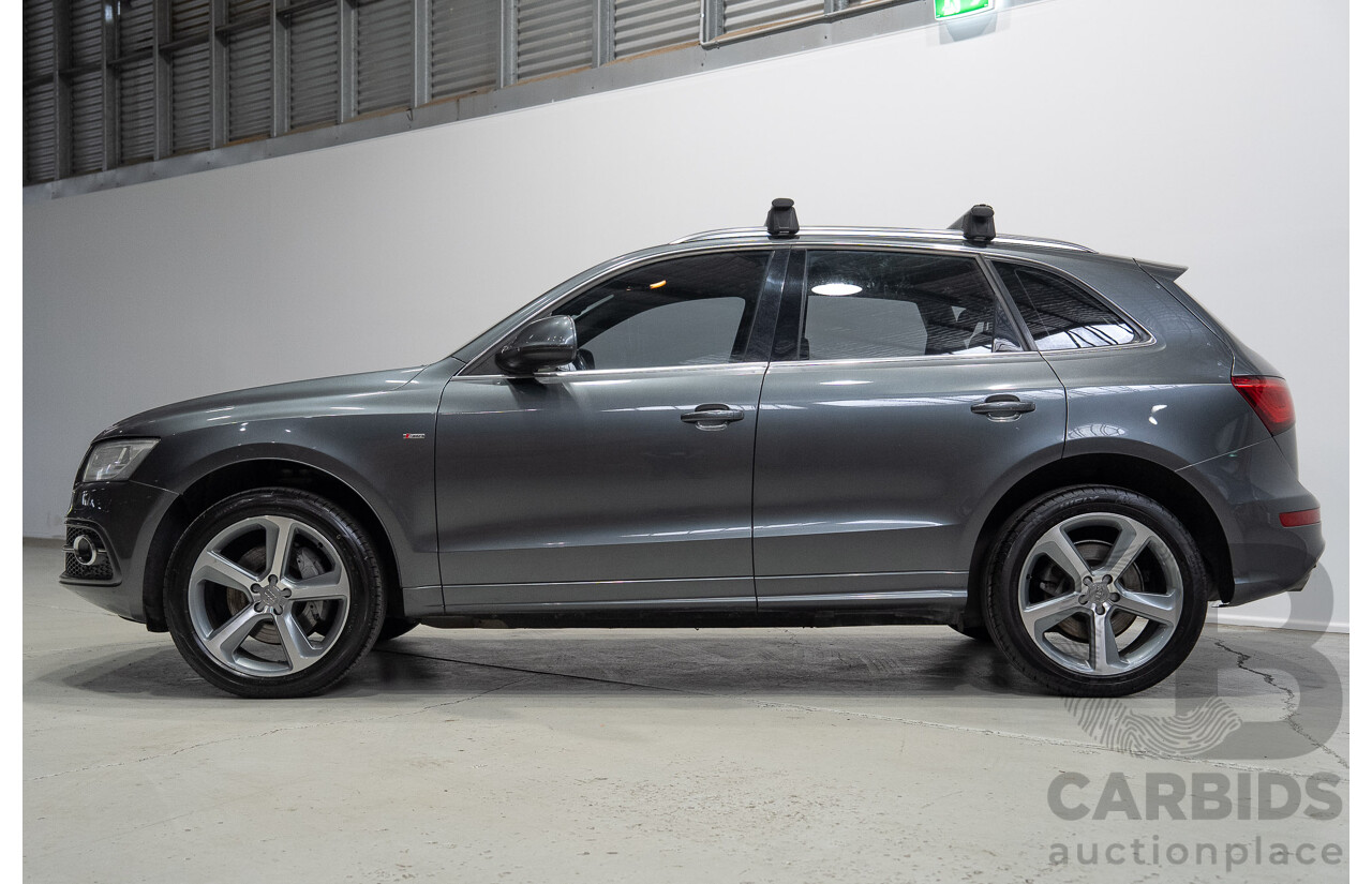 01/2013 Audi Q5 3.0 TDI Quattro (AWD) 8R MY13 4d Wagon Daytona Grey Pearl Turbo Diesel V6 3.0L