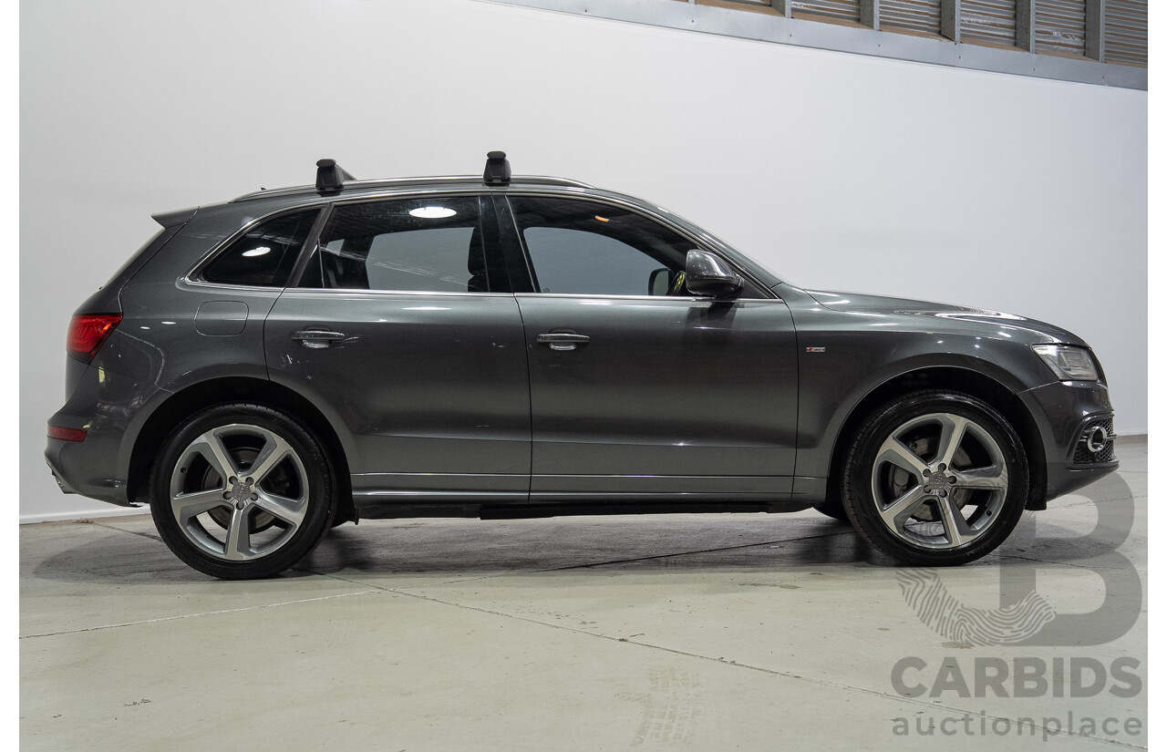 01/2013 Audi Q5 3.0 TDI Quattro (AWD) 8R MY13 4d Wagon Daytona Grey Pearl Turbo Diesel V6 3.0L