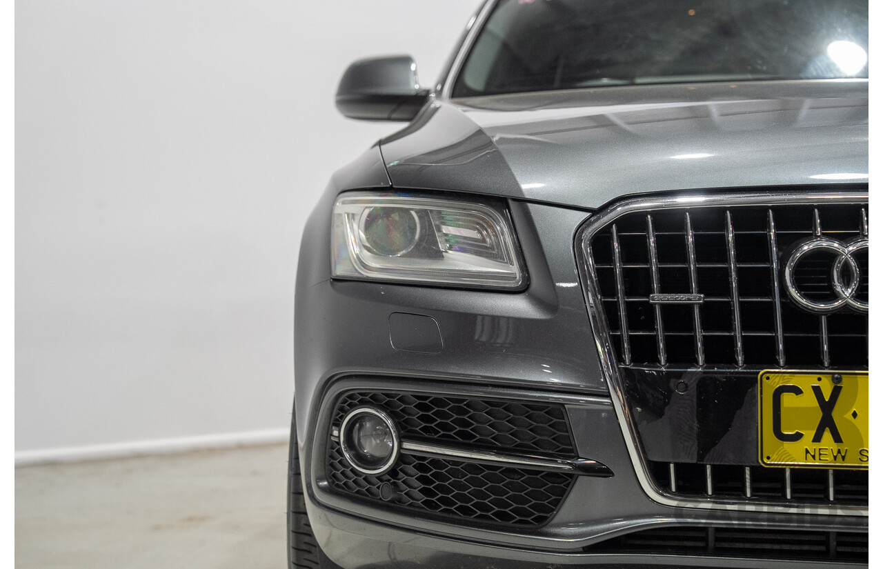 01/2013 Audi Q5 3.0 TDI Quattro (AWD) 8R MY13 4d Wagon Daytona Grey Pearl Turbo Diesel V6 3.0L