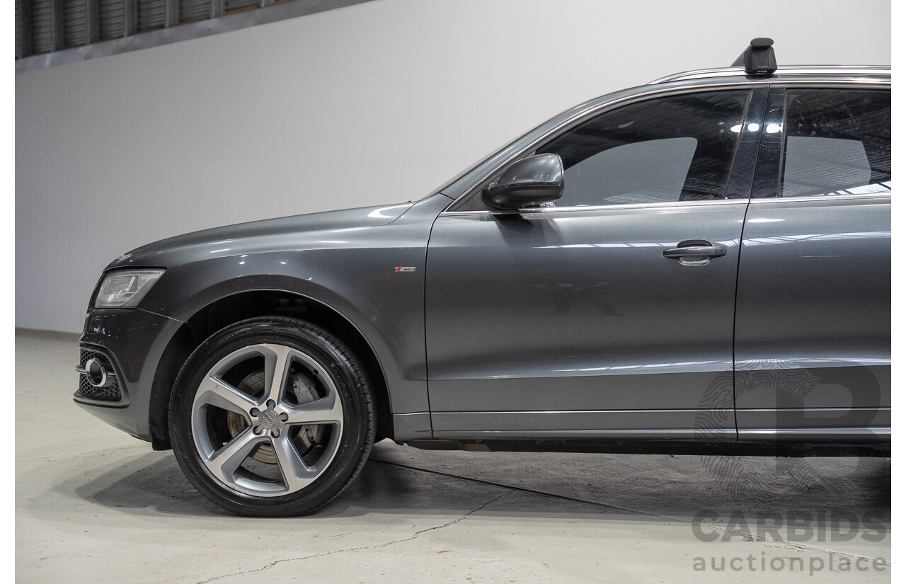 01/2013 Audi Q5 3.0 TDI Quattro (AWD) 8R MY13 4d Wagon Daytona Grey Pearl Turbo Diesel V6 3.0L