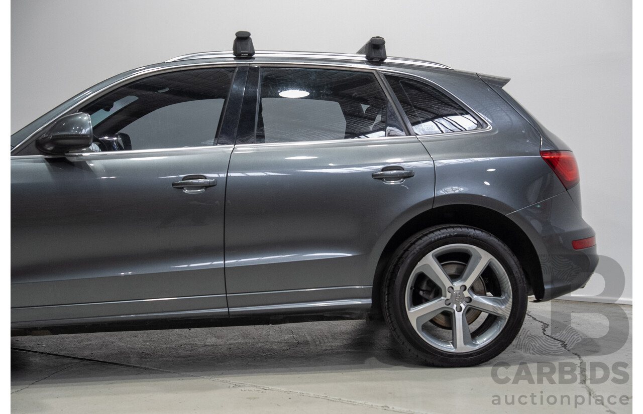 01/2013 Audi Q5 3.0 TDI Quattro (AWD) 8R MY13 4d Wagon Daytona Grey Pearl Turbo Diesel V6 3.0L