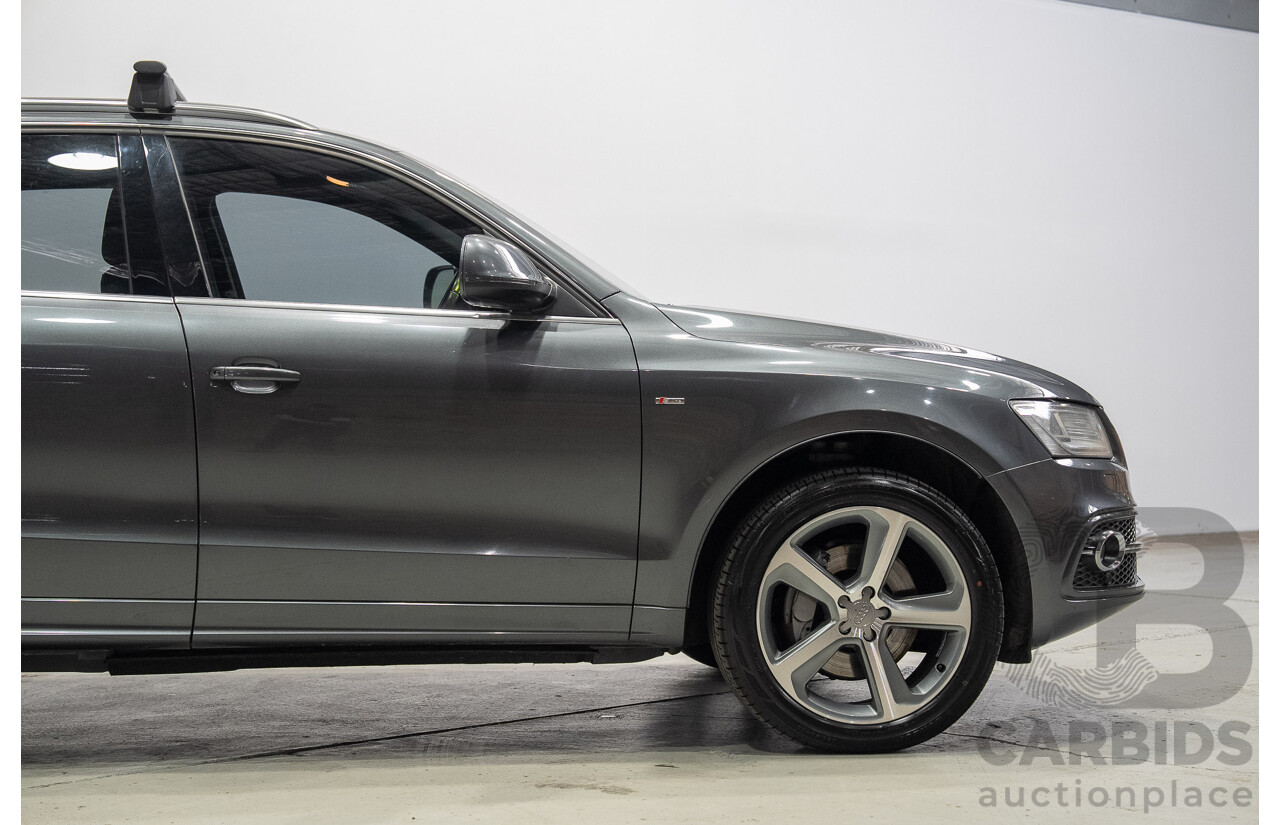 01/2013 Audi Q5 3.0 TDI Quattro (AWD) 8R MY13 4d Wagon Daytona Grey Pearl Turbo Diesel V6 3.0L
