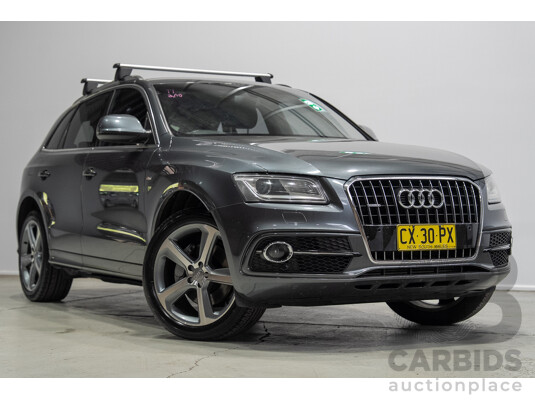 01/2013 Audi Q5 3.0 TDI Quattro (AWD) 8R MY13 4d Wagon Daytona Grey Pearl Turbo Diesel V6 3.0L