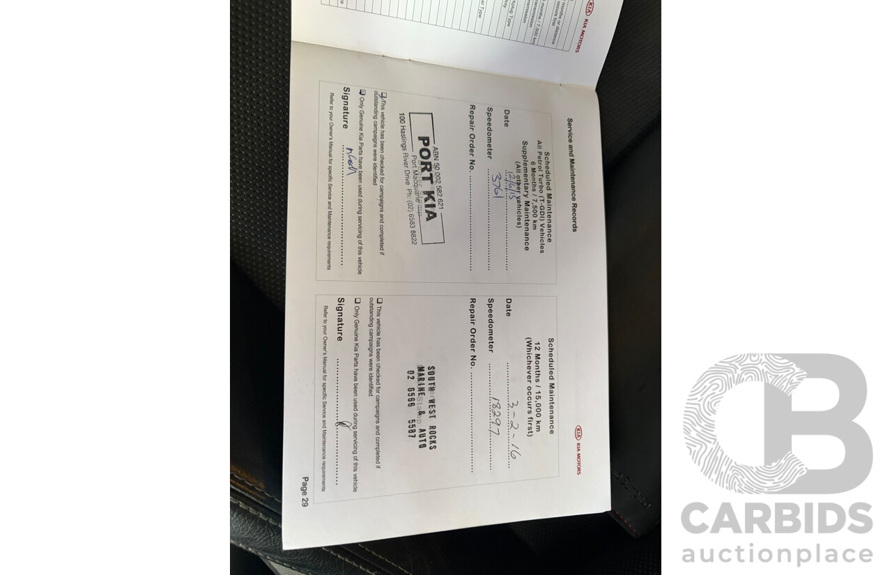 03/2015 Kia Sportage Si Premium SL Series 2 MY14 4d Wagon Grey Turbo Petrol 2.0L