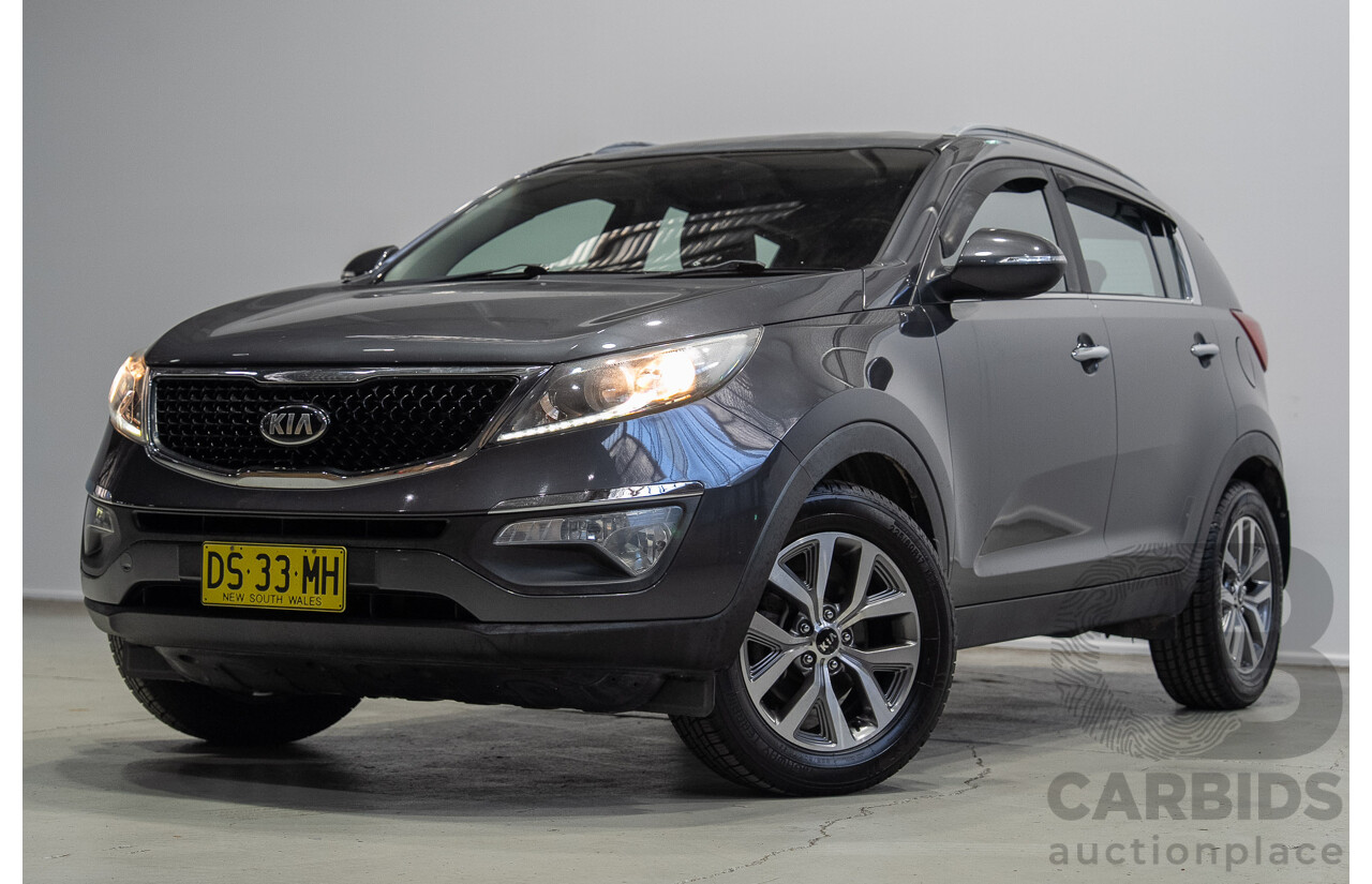 03/2015 Kia Sportage Si Premium SL Series 2 MY14 4d Wagon Grey Turbo Petrol 2.0L