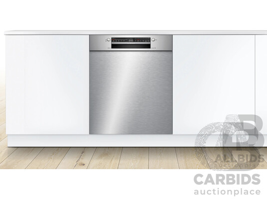 BOSCH Series 2 60cm Built in Under Dishwasher (SMU2ITS01A)  (815 mm H X 598 mm W X 573 mm D)