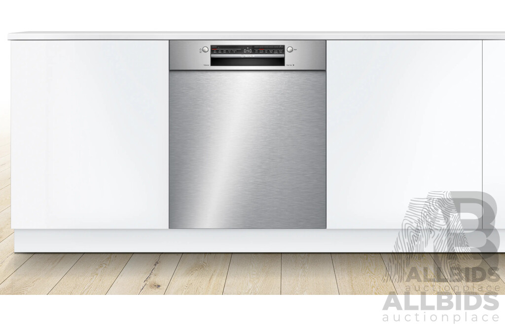 BOSCH Series 2 60cm Built in Under Dishwasher (SMU2ITS01A)  (815 mm H X 598 mm W X 573 mm D)