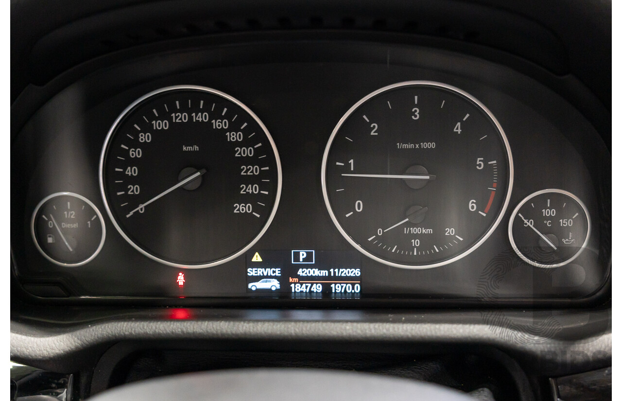 10/2015 BMW X3 xDrive20d M Sport (AWD) F25 MY15 4d Wagon Black Sapphire Metallic Turbo Diesel 2.0L