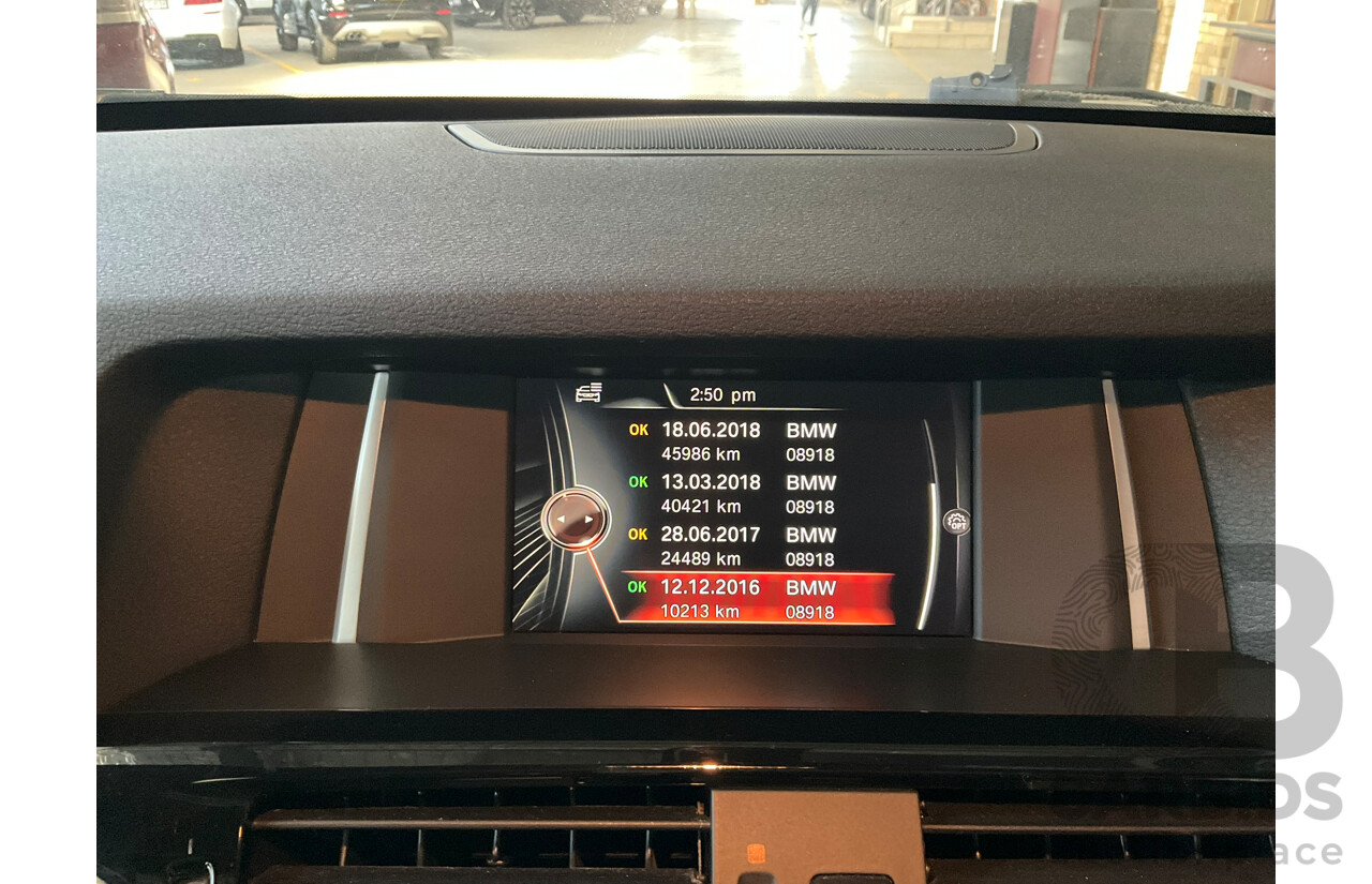 10/2015 BMW X3 xDrive20d M Sport (AWD) F25 MY15 4d Wagon Black Sapphire Metallic Turbo Diesel 2.0L