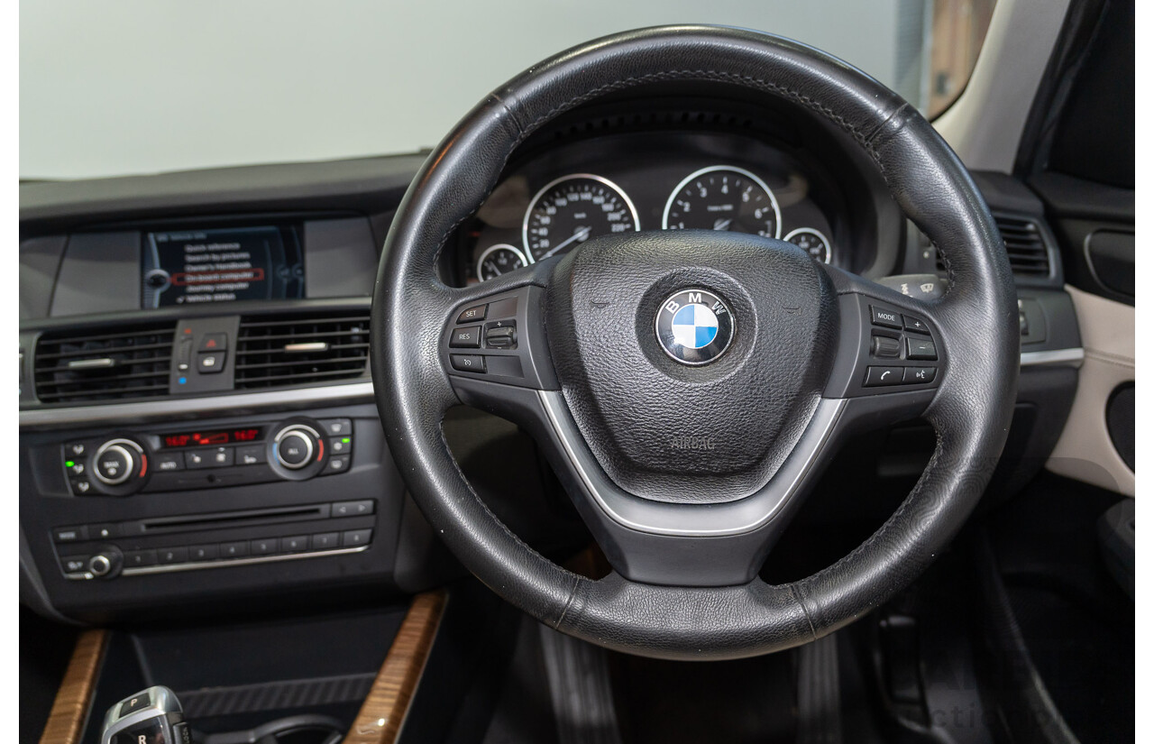 02/2011 BMW X3 xDrive30i Lifestyle (4WD) E83 MY09 4d Wagon Mineral Silver Metallic 3.0L