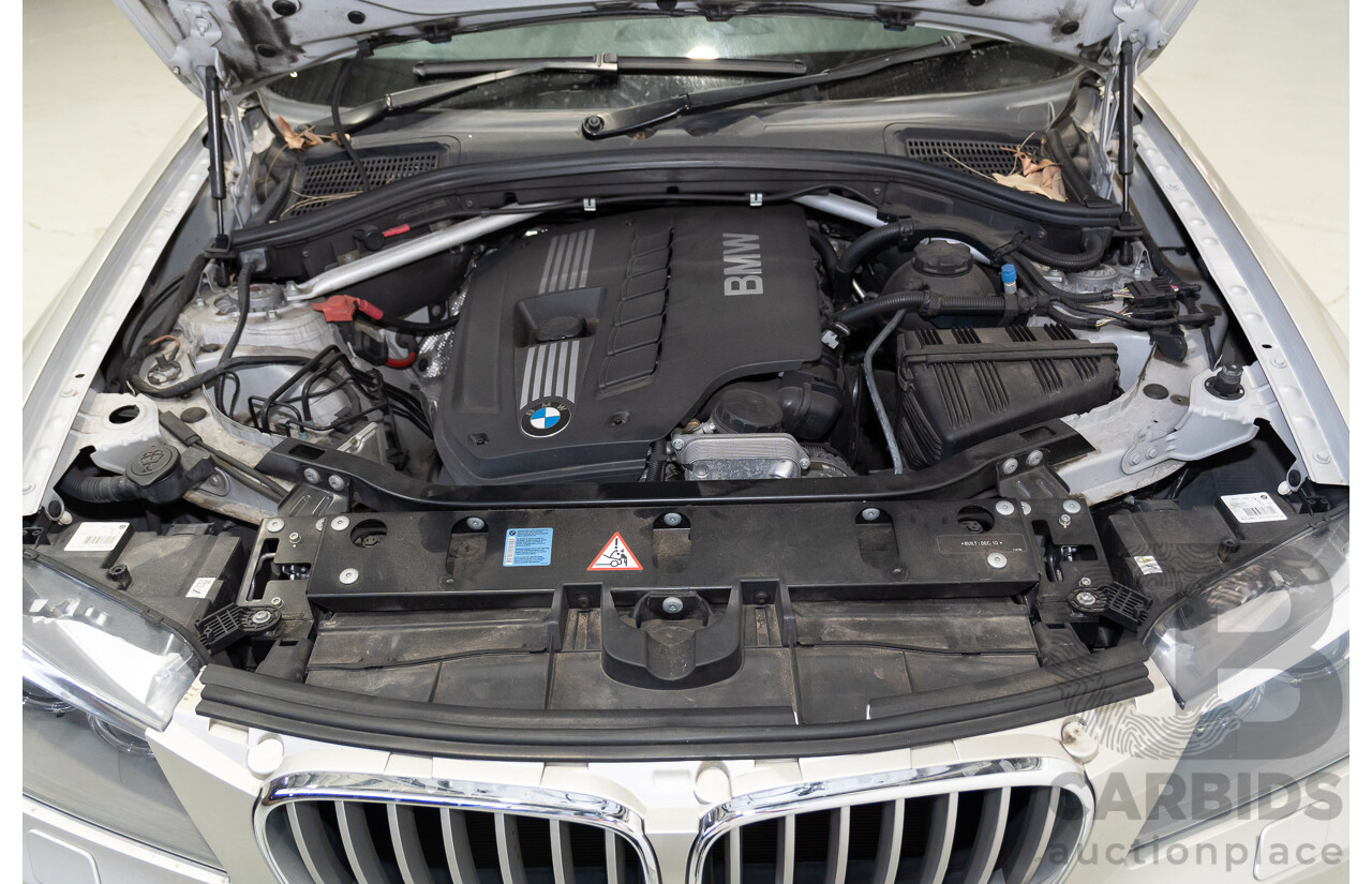 02/2011 BMW X3 xDrive30i Lifestyle (4WD) E83 MY09 4d Wagon Mineral Silver Metallic 3.0L