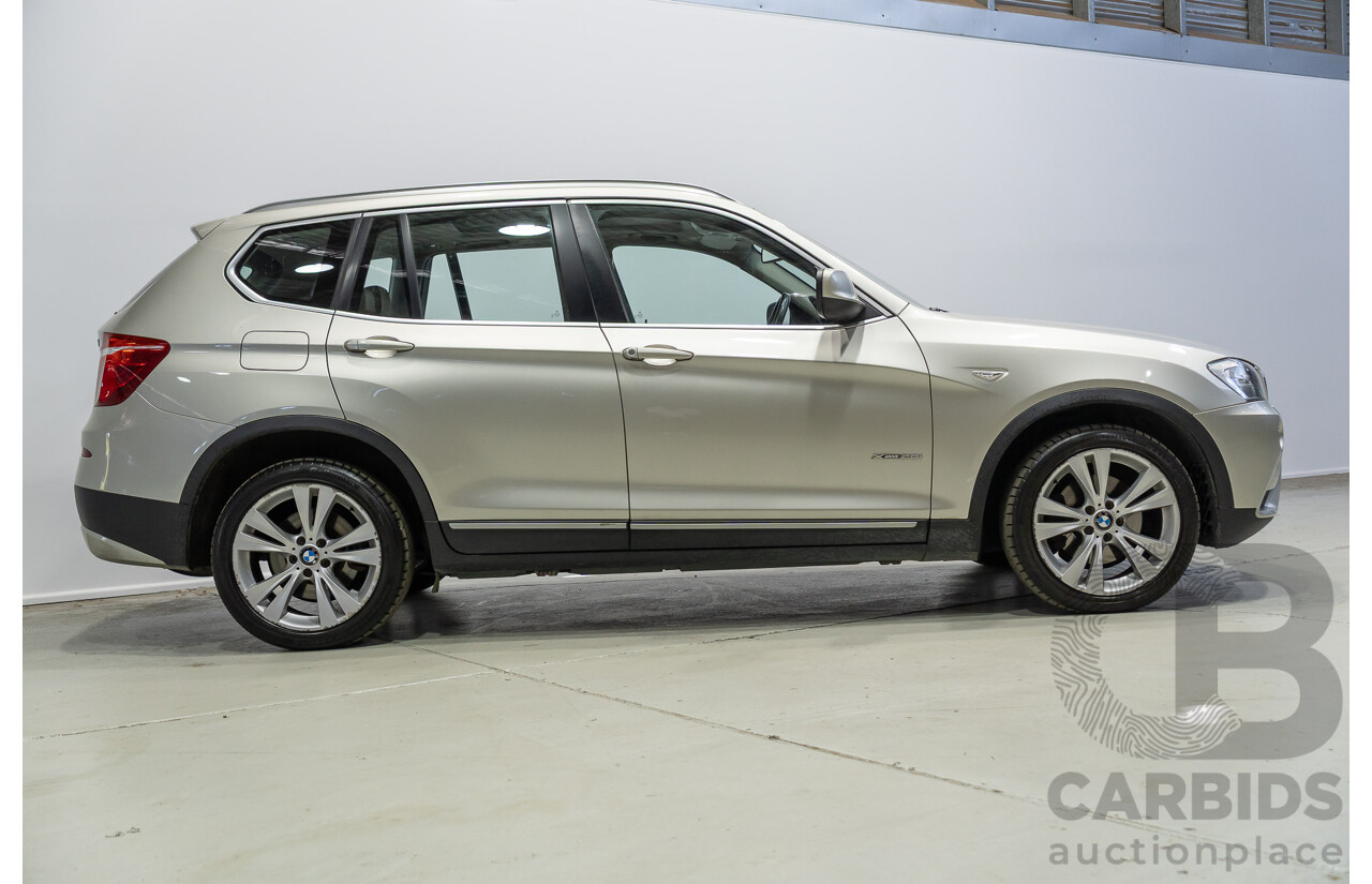 02/2011 BMW X3 xDrive30i Lifestyle (4WD) E83 MY09 4d Wagon Mineral Silver Metallic 3.0L