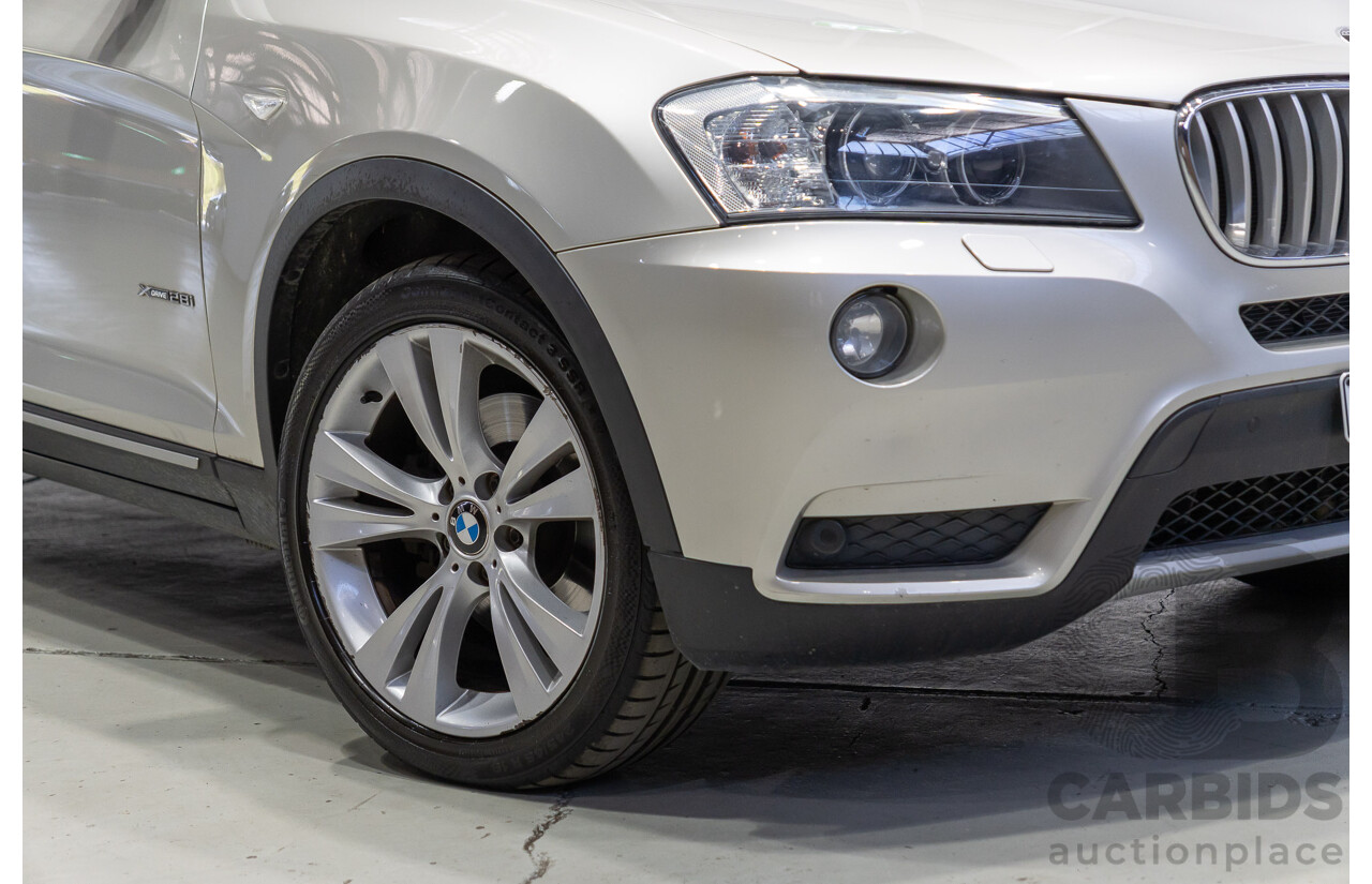 02/2011 BMW X3 xDrive30i Lifestyle (4WD) E83 MY09 4d Wagon Mineral Silver Metallic 3.0L