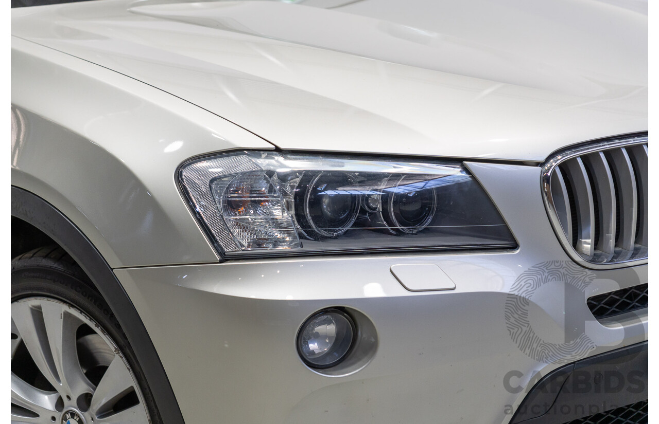 02/2011 BMW X3 xDrive30i Lifestyle (4WD) E83 MY09 4d Wagon Mineral Silver Metallic 3.0L