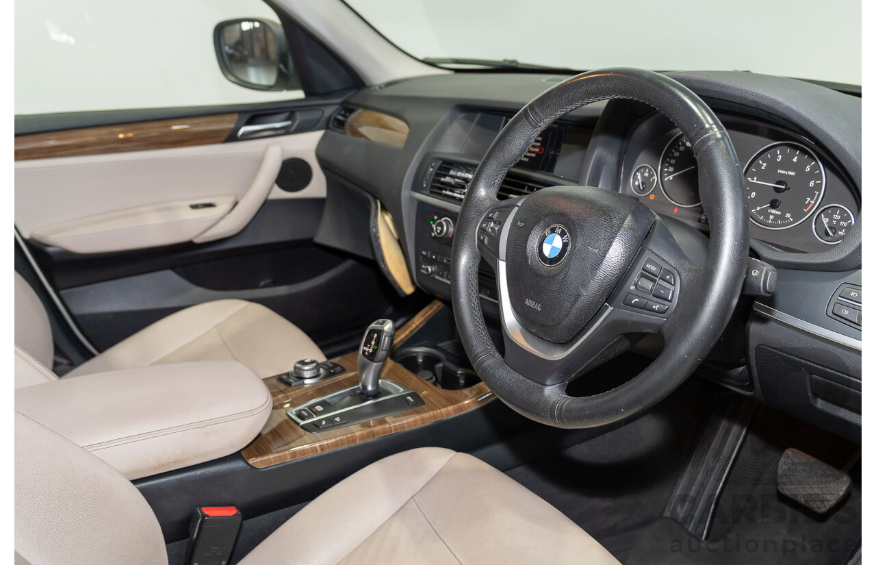 02/2011 BMW X3 xDrive30i Lifestyle (4WD) E83 MY09 4d Wagon Mineral Silver Metallic 3.0L
