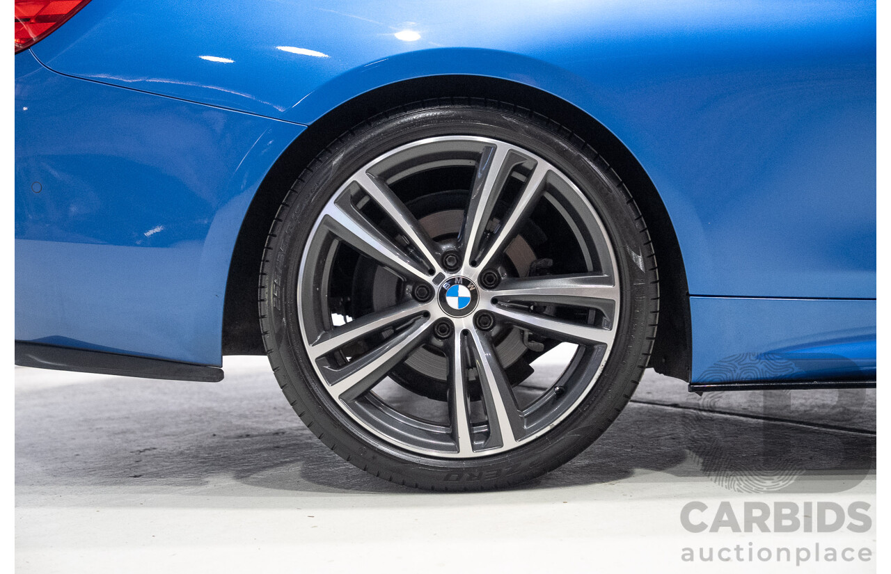 7/2016 BMW 430i M Sport F32 MY16.5 2d Coupe Estoril Blue Turbo 2.0L