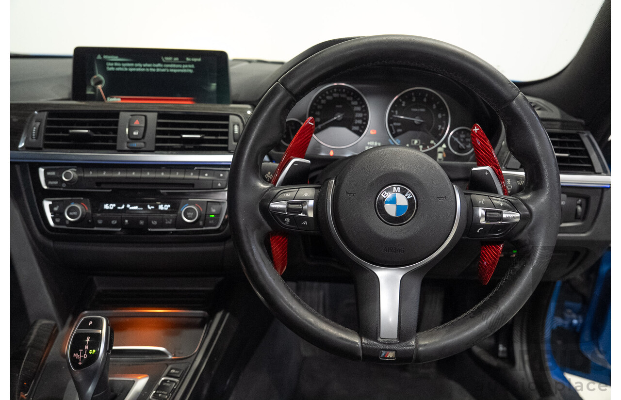 7/2016 BMW 430i M Sport F32 MY16.5 2d Coupe Estoril Blue Turbo 2.0L
