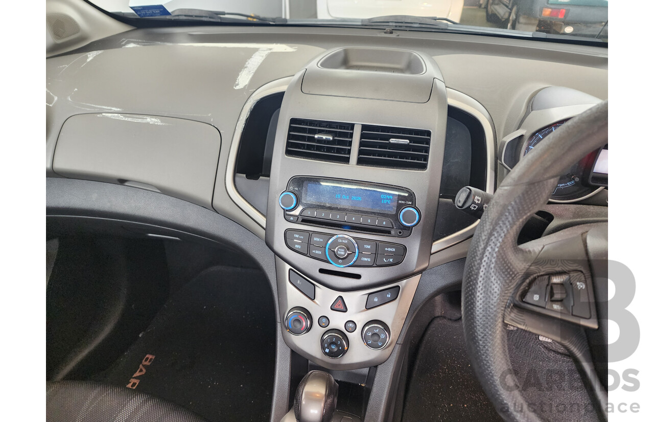 11/2012 Holden Barina  TM 5d Hatchback White 1.6L