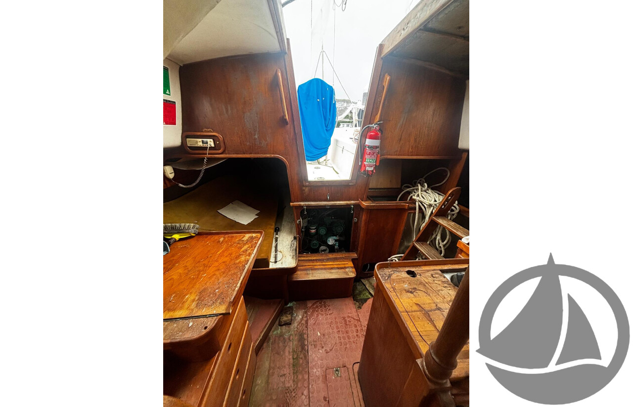 NO RESERVE | Late 1980's Olson 38 Design Sailing Boat, Kubota Diesel Engine