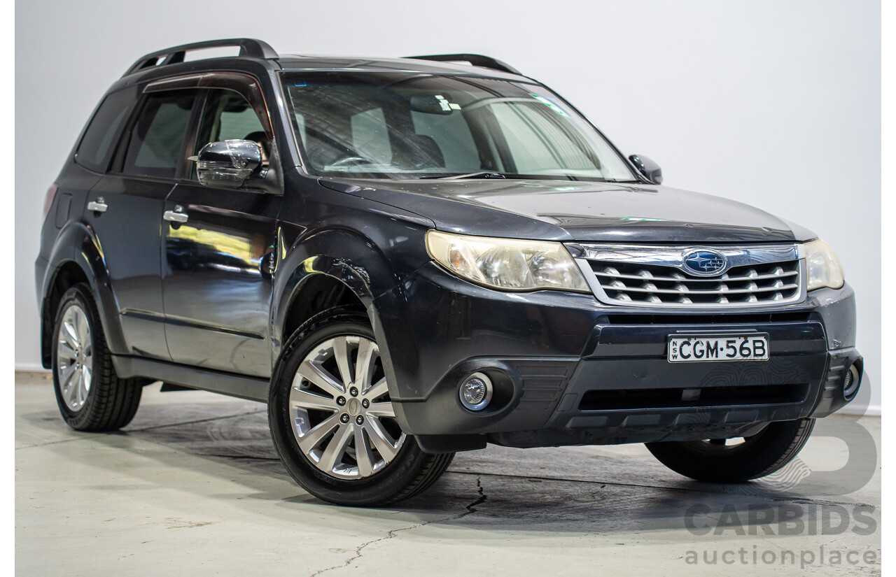 02/2012 Subaru Forester XS Premium (AWD) MY12 4d Wagon Grey 2.5L